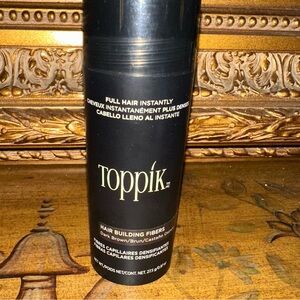 (1) Toppik Hair Building Fibers in Dark Brown 27.5gr / 0.97oz NEW RARE HTF